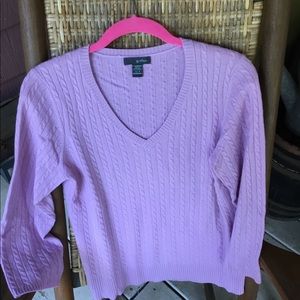 100% cashmere sweater